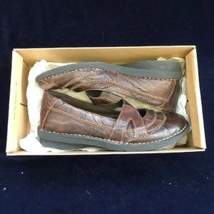 Clarks Nikki Tremont Brown Leather Womens Size 7M